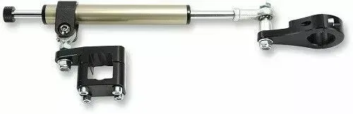 Moose Racing Motorcycle 7-Way Steering Stabilizer For Yamaha YFZ450R 4-15 Black