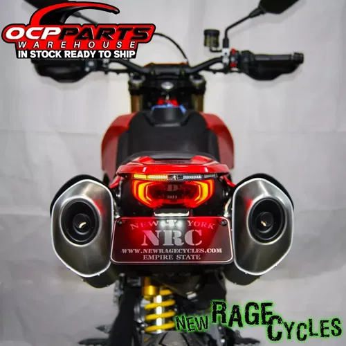 NEW! New Rage Cycles Fender Eliminator Kit for 2024 & Up Ducati Hypermotard 698