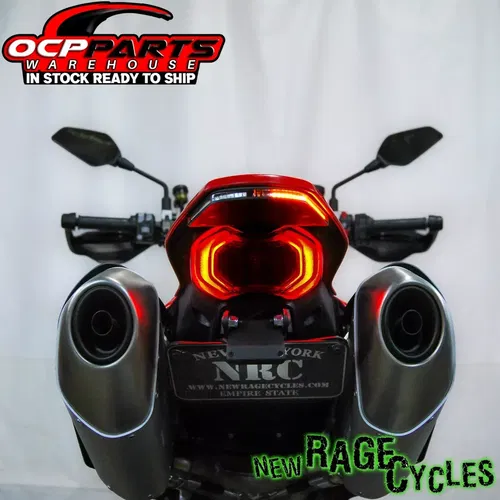 NEW! New Rage Cycles Fender Eliminator Kit for 2024 & Up Ducati Hypermotard 698
