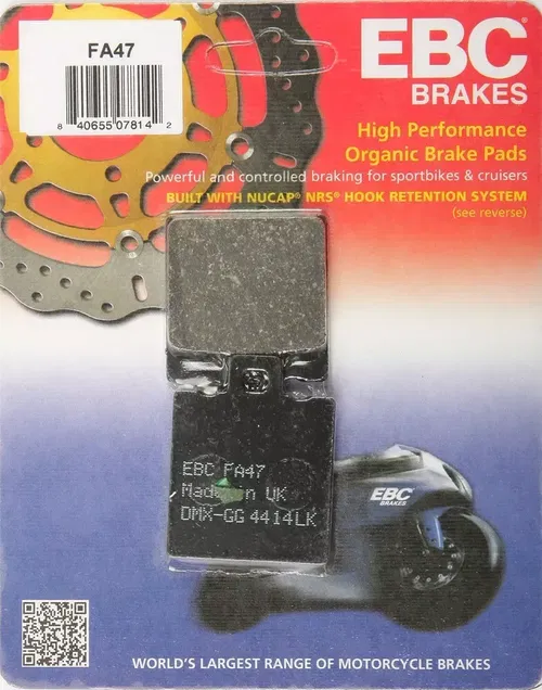 EBC Organic Brake Pads FA47