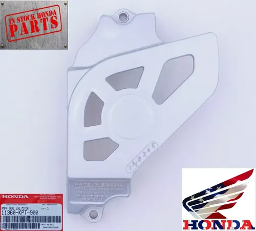 HONDA LEFT SPROCKET COVER GUARD CRF150F 2003-2005 GENUINE OEM NEW 11360-KPT-900