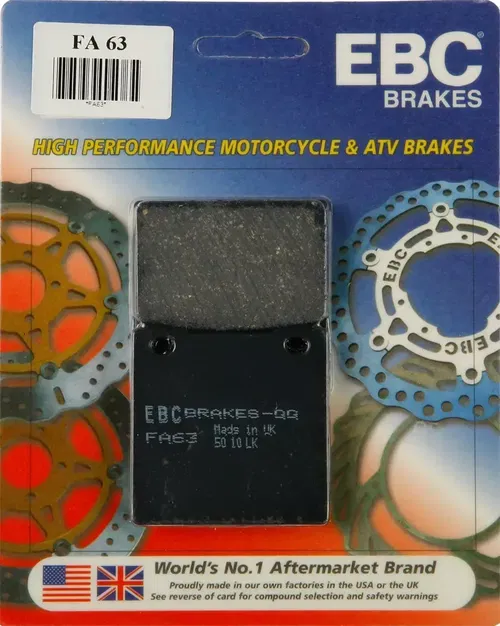 EBC Organic  Brake Pads FA63