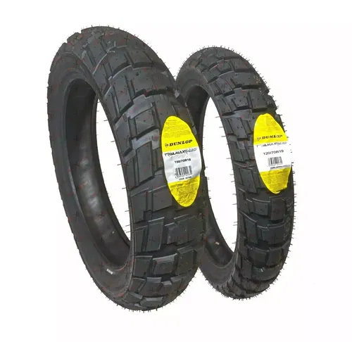 Dunlop 120/70-19 150/70-18 Tire Set Trailmax Raid Dual Sport Front Rear Tires