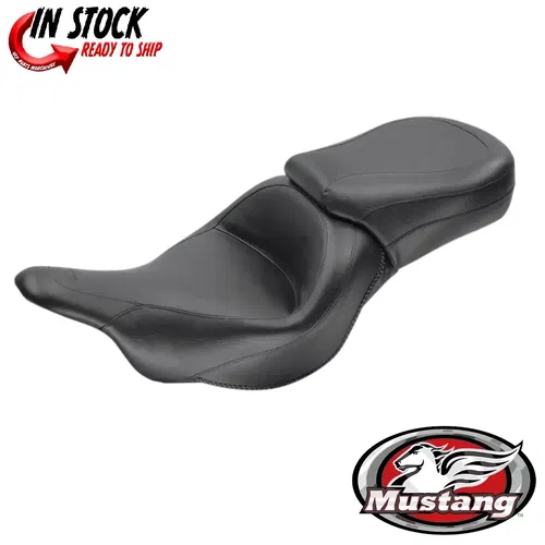 Mustang One-Piece Wide Touring Vintage Seat 09-22 Kawasaki Vulcan 1700 Voyager