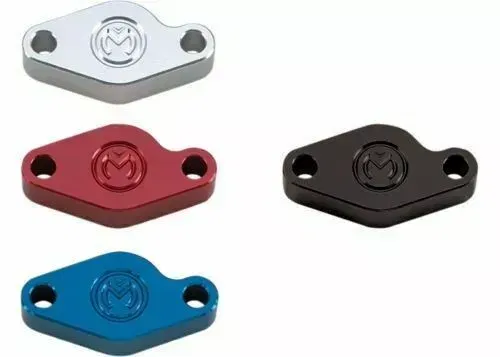 NEW MOOSE E-BRAKE BLOCK OFF PLATE BLACK TRX WARRIOR RAPTOR BANSHEE Z400