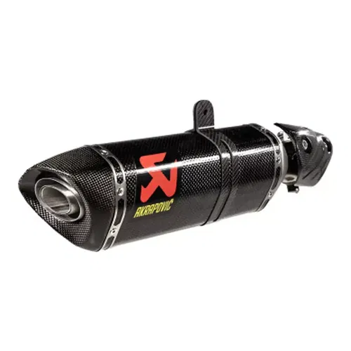 AKRAPOVIC SLIP-ON MUFFLER CARBON FIBER KAWASAKI 2009-2025 ZX-6R