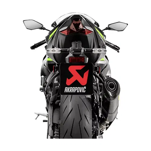 AKRAPOVIC SLIP-ON MUFFLER CARBON FIBER KAWASAKI 2009-2025 ZX-6R