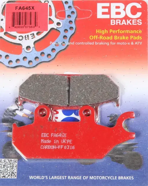 EBC R Series Long Life Sintered Brake Pads FA645X