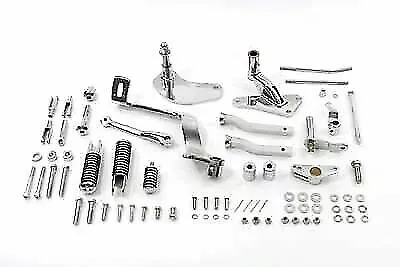 Chrome Forward Control Kit for Harley Davidson by V-Twin
