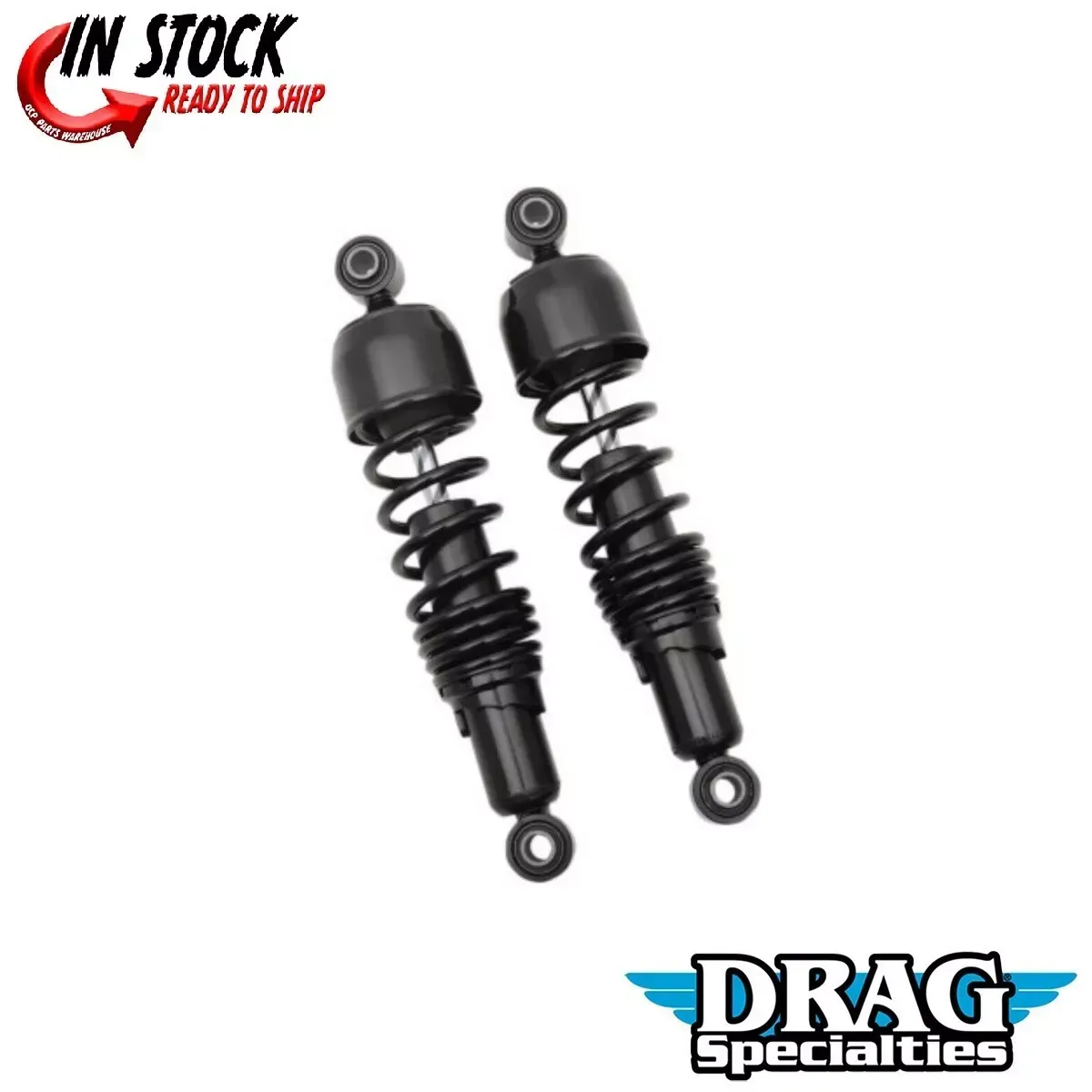 Black 11.5" Replacement Shocks Rear Suspension for Harley Sportster 04-21