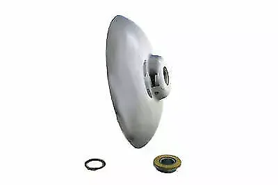Chrome Hub Cap Kit for Harley Davidson by V-Twin