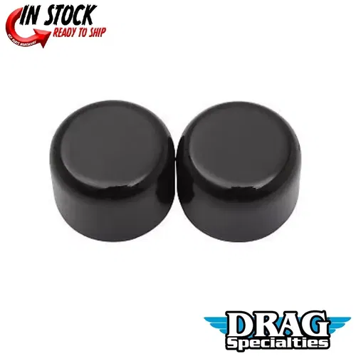 DRAG SPECIALTIES 1510-0319 Magnetic Docking Points Covers- Short - Black