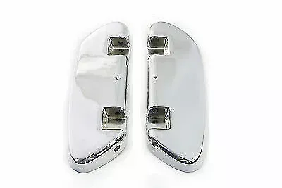 Passenger Footboard Set with Flame Design for Harley Davidson by V-Twin