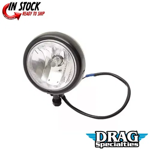 Drag Specialties 2001-0958 Black Swivel 4-1/2" Spotlight SOLD EACH