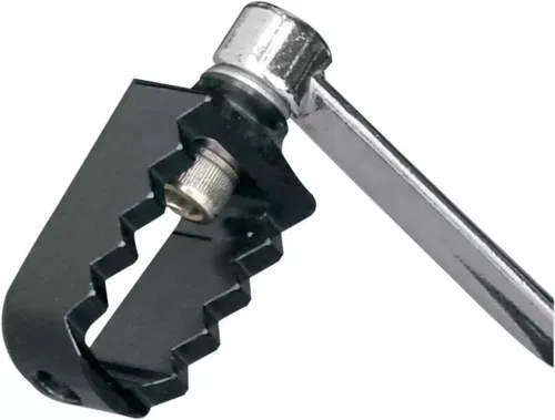 Joker Machine Short Serrated Billet Shifter Peg Harley Dyna XL MX Style Black