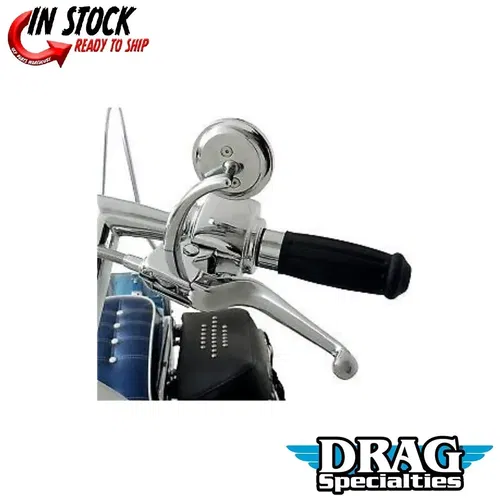 Drag Specialties 0610-0533 Chrome Handlebar Control Kit 9/16" Bore Single Disc