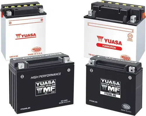 Yuasa High Performance Maintenance Free Battery YUAM620BH YTX20HL-BS