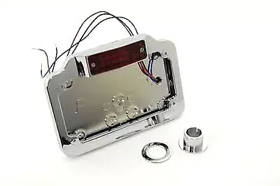 Chrome Plain Style Tail Lamp Assembly for Harley Davidson by V-Twin