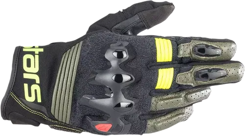 Alpinestars Halo Gloves MOTORCYCLE Small Black/Yellow