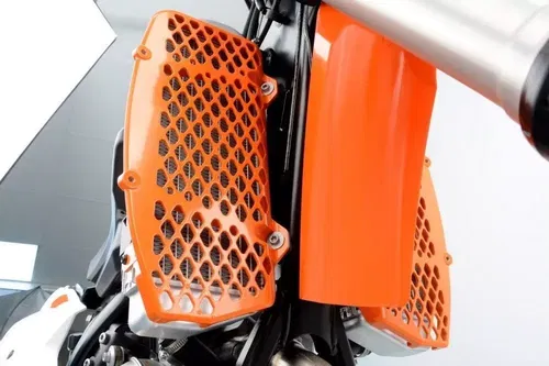 Trail Tech Radiator Guards Orange For KTM 125-500 0151-RB03