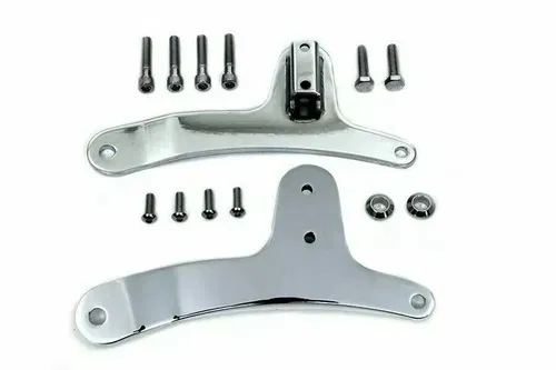 Sissy Bar Side Plates for Harley Davidson by V-Twin 1979-1993 XL
