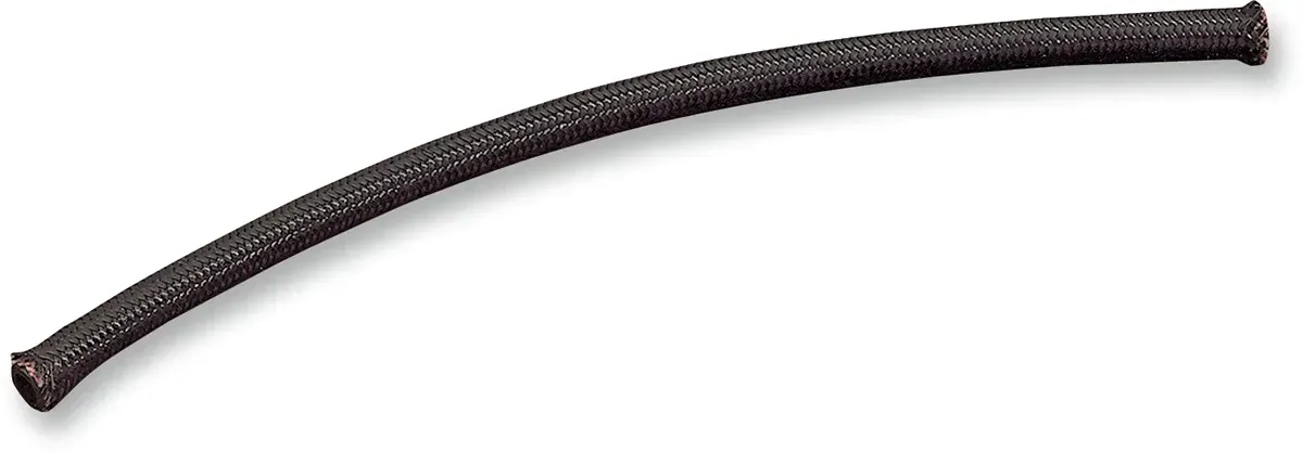 DRAG SPECIALTIES Braided Hose - Black - Fits 5/16" - 6' 096631-HC9