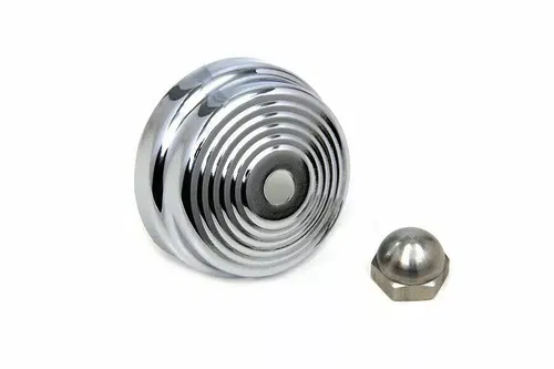 Chrome Spring Fork Damper Cover for Harley Davidson by V-Twin