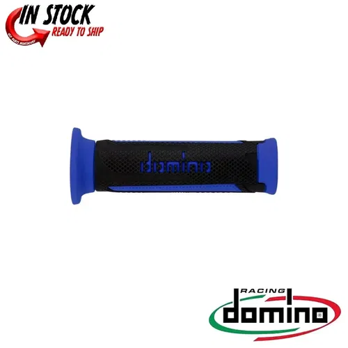 Domino Black/Blue Turismo Street Grips 0630-2102