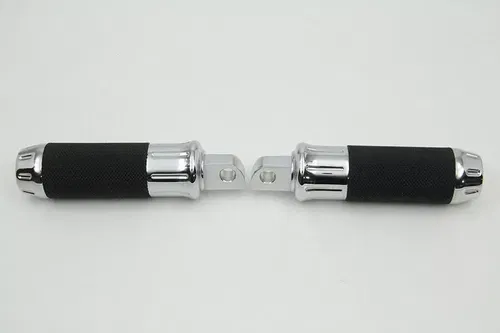 Chrome Plain Style Footpeg Set for Harley Davidson by V-Twin