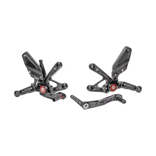 GILLES TOOLING MUE2 FOOTPEG REARSET 20 POSITIONS YAMAHA 2015-2024 YZF-R1 YZF-R1M