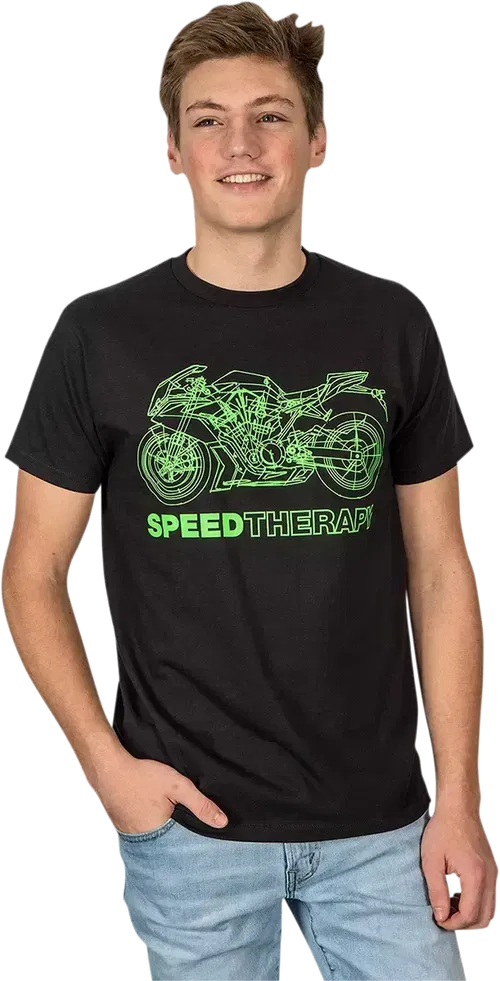 Tecmate Speed Therapy T-Shirt TA-244BL XL