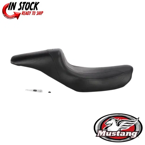 Mustang Fastback 1 Piece 2-up Seat Harley Dyna Glide FXD FXDWG 96-03 0803-0225