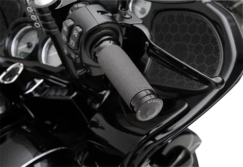 PERFORMANCE MACHINE (PM) Fits Contour Renthal Wrapped Grips - Black 0063-2020-B