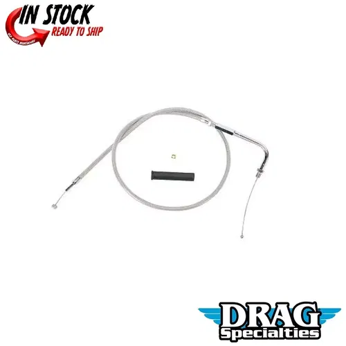 Drag Specialties 0650-0317 Stainless Braided Throttle Cable