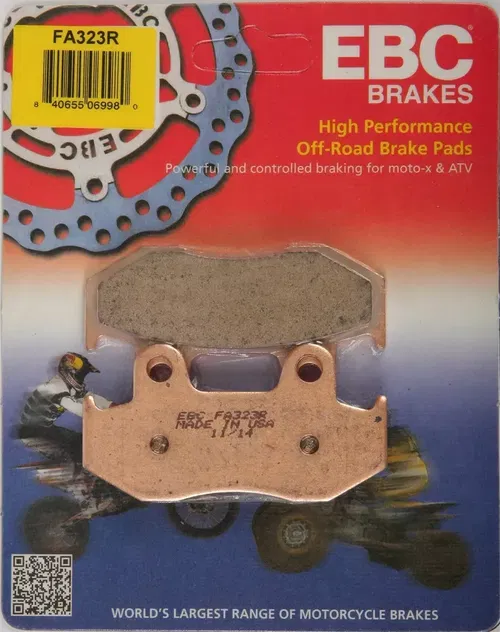 EBC R Series Long Life Sintered Brake Pads FA323R