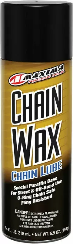 Maxima Racing Oil Motorcycle Chain Wax/Lube | 5.5 oz | 74908-N
