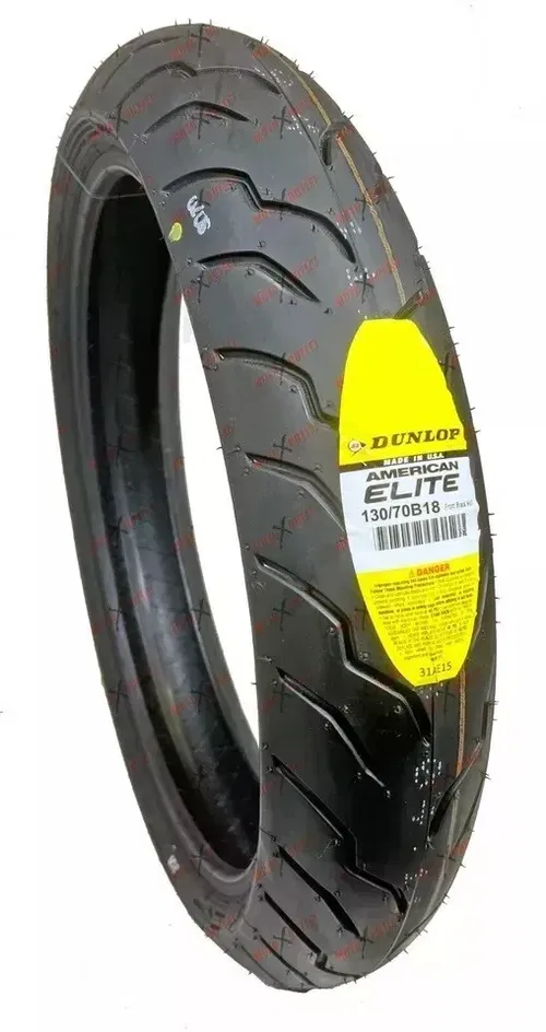 Dunlop American Elite 130/70B18 180/65B16 Front Rear Motorcycle Tires Set