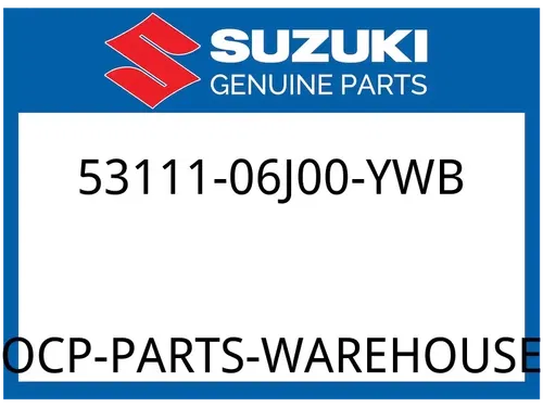 Suzuki OEM Part 53111-06J00-YWB FENDER, FRONT (GRAY)