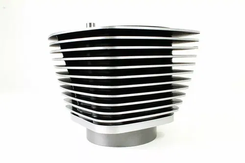96" Twin Cam Stock Replacement Cylinder Black for Harley Davidson by V-Twin
