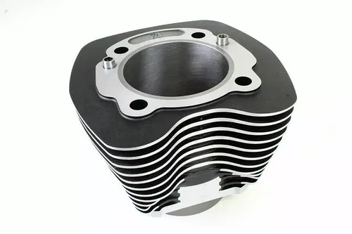 96" Twin Cam Stock Replacement Cylinder Black for Harley Davidson by V-Twin