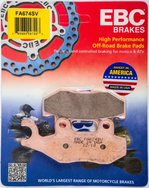 EBC SV Series Severe Duty Brake Pads FA674SV Rear