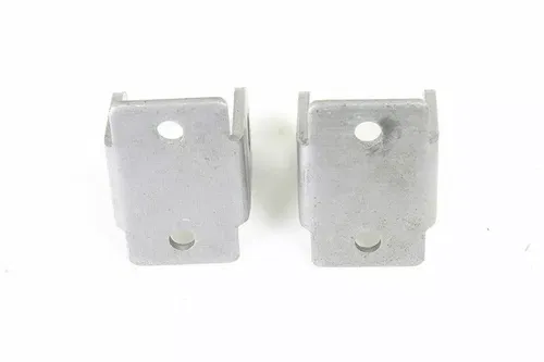 Servi-Car Upper Shock Bracket Set Parkerized for Harley Davidson by V-Twin