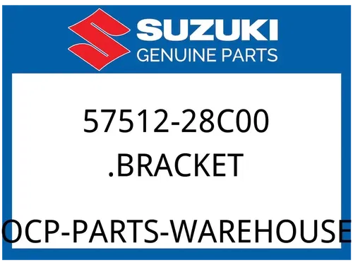 Suzuki OEM Part 57512-28C00 .BRACKET, CLUTCH LEVER HOLDER