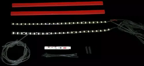 Custom Dynamics Magicflex2 LED Light Wheel Kit UV For Indian 2040-2198