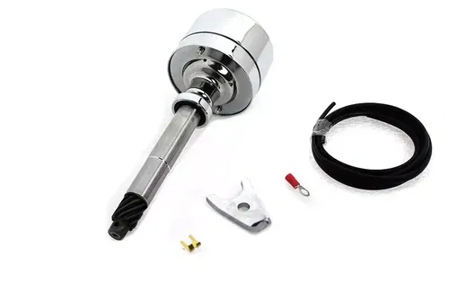 V-Twin BIG TWIN Overhead Valve Auto Advance Distributor - Zinc HARLEY 1966-69 FL