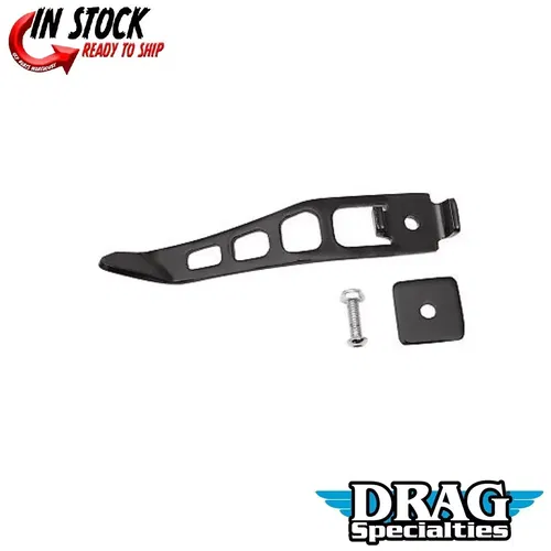 DRAG SPECIALTIES 0510-0318 Black Easy Find Kickstand Extension for 06-17 Dyna