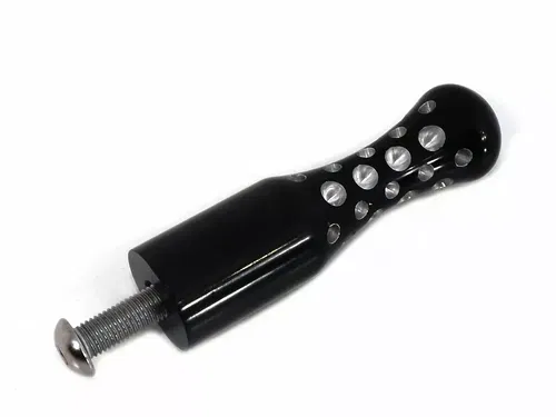 V-Twin Black Agostinni Shifter Footpeg Contour Style for Harley Davidson