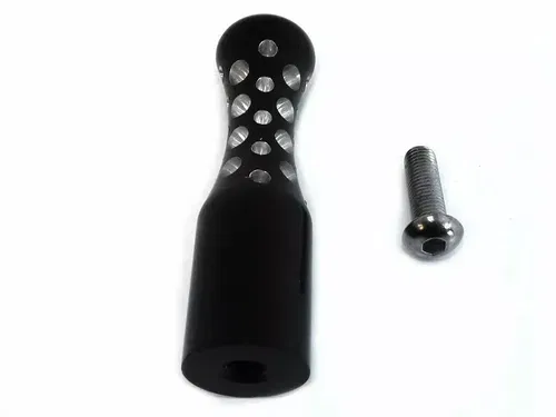 V-Twin Black Agostinni Shifter Footpeg Contour Style for Harley Davidson