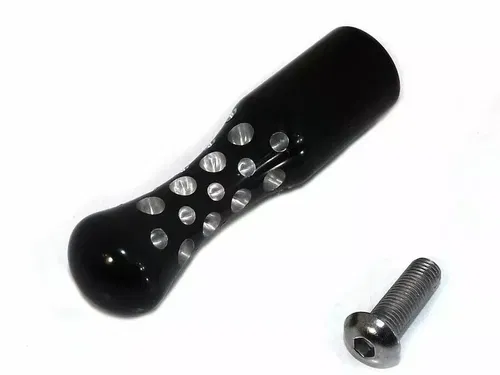 V-Twin Black Agostinni Shifter Footpeg Contour Style for Harley Davidson