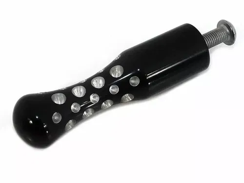 V-Twin Black Agostinni Shifter Footpeg Contour Style for Harley Davidson